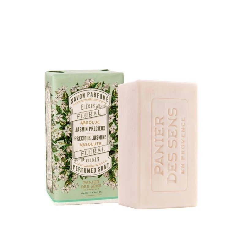 5.3 oz  Precious Jasmine Perfumed Soap Bar