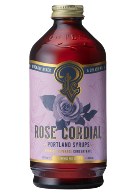 Portland Syrups - Rose Cordial Concentrate 3.4oz