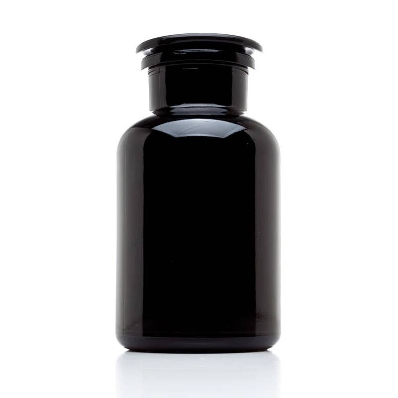 Apothecary Jar 1 Liter Glass-on-Glass