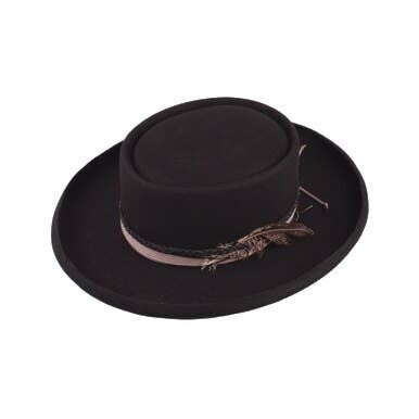 Black Gambler hat 7410