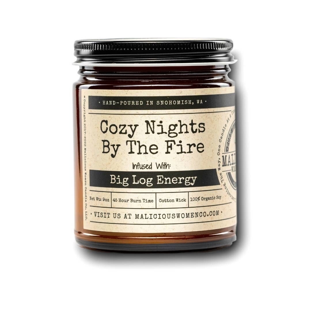 Cozy Nights By The Fire - Infused With: &quot;Big Log Energy&quot;