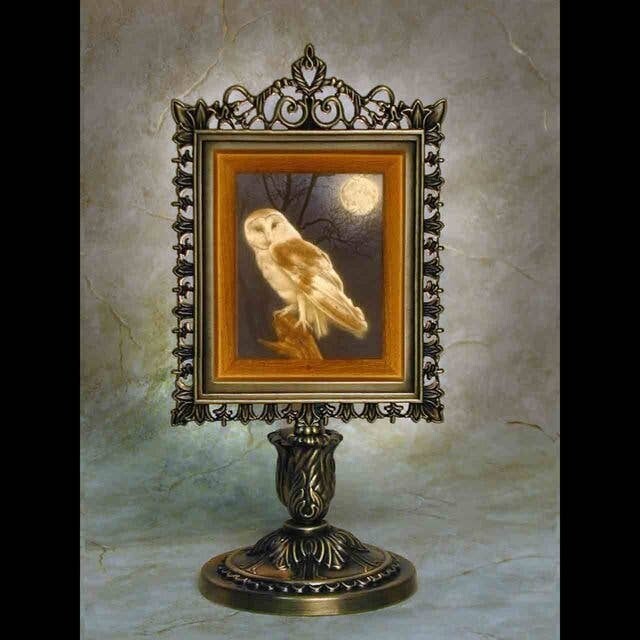 Owl Victorian  Accent Lamp Owl Victorian  Accent Lamp