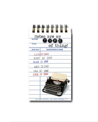 30 Sheet Memo Pad - Notes Are My Type