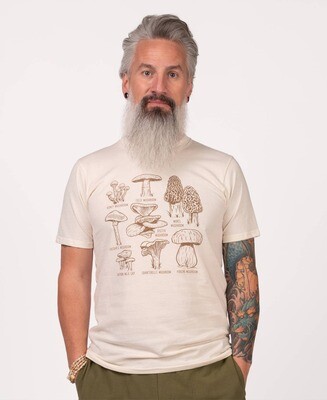 Mushroom Botanical Organic T-Shirt