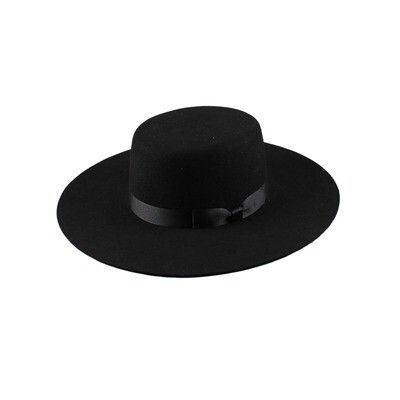 Black Bolero Wester Hat
