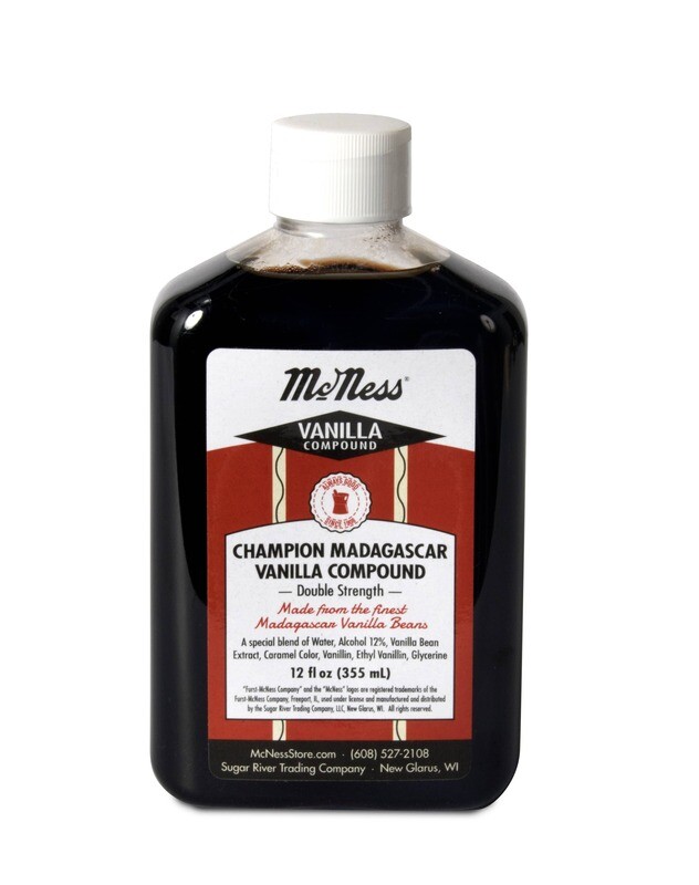McNess Madagascar Vanilla Compound - 12 oz &amp; 1 gal options