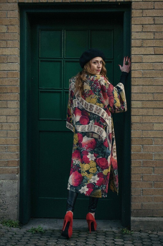 Friendship Love and Truth Long Duster Kimono Robe