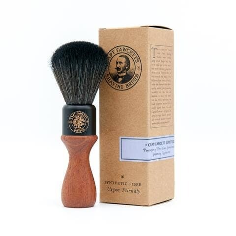 Synthetic Fibre Shaving Brush (Vegan Friendly)