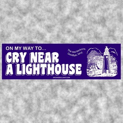 Lighthouse Bumper Sticker