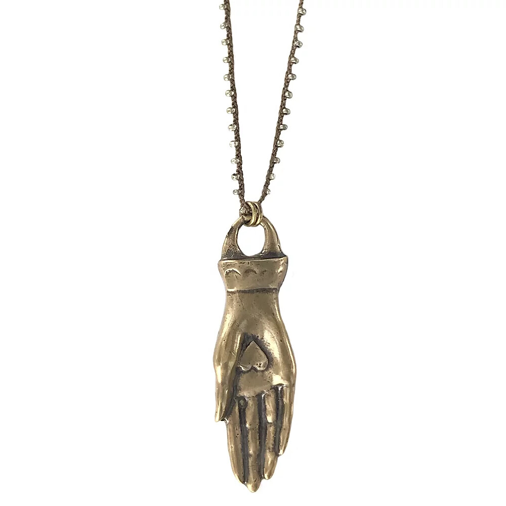 32&#39;&#39; Hand Heart Necklace