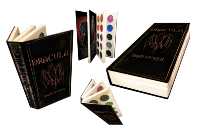 Dracula Book Make up  Palette
