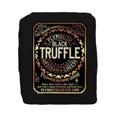 Black Truffle Cheddar by Plymouth Artisan Cheese (8 ounce)