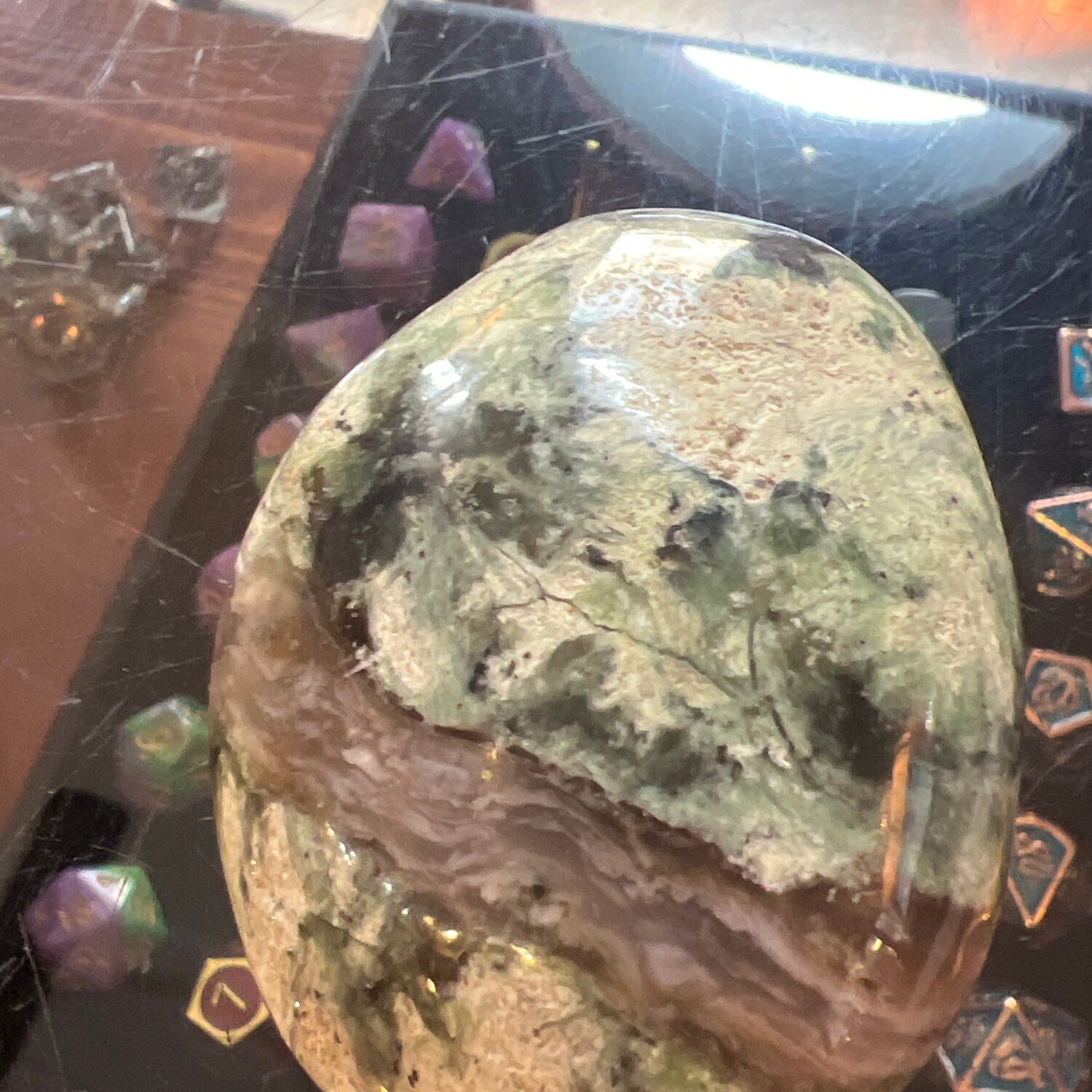 Chrysoprase rock