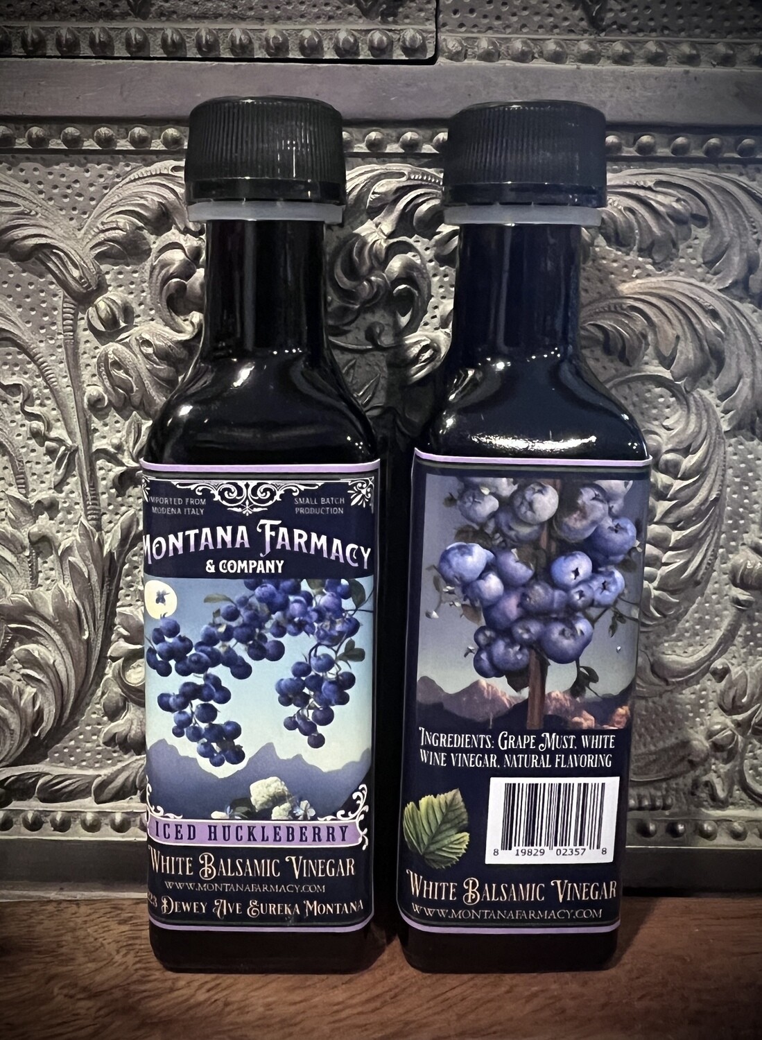 Iced white huckleberry white balsamic vinegar 100ml