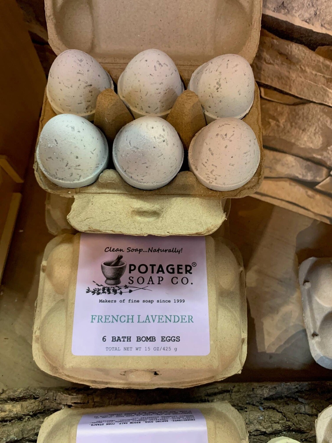 6 PK BATH BOMB EGGS