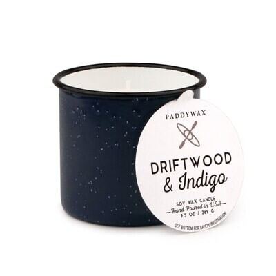 Driftwood And Indigo Candle