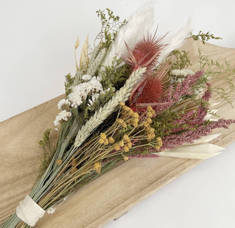 Dusty Rose Wildflower Bouquet