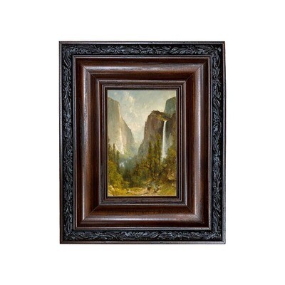 Bridal Veil Falls Yosemite by Thomas Hill Oil Painting Print