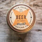 Four Points Trading Co  - Beer 4 oz Soy Candle