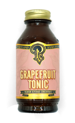 Grapefruit Tonic 3.4oz - cocktail / mocktail beverage mixer