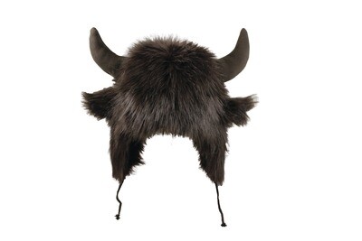 Bison Buffalo Hat for kids.. warm