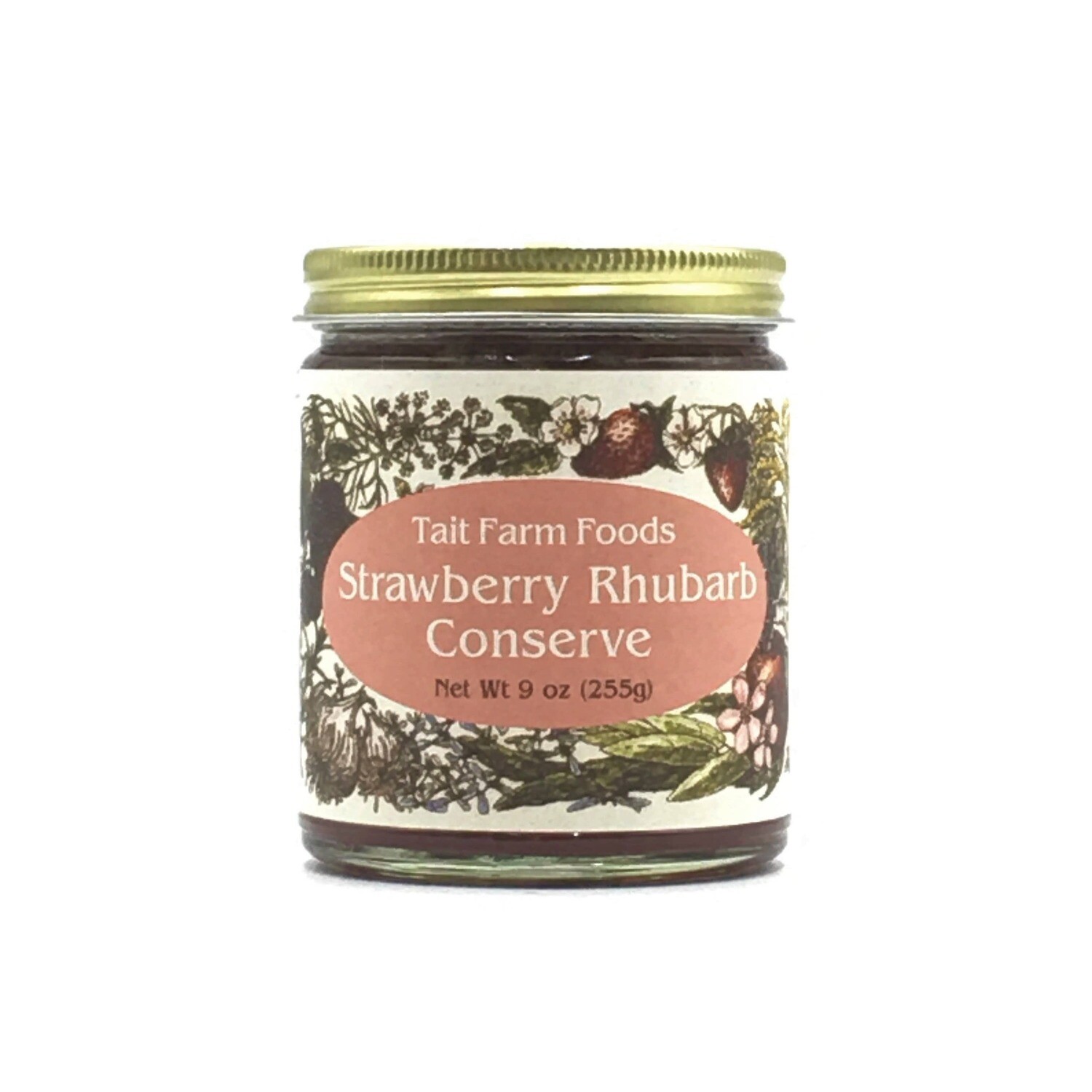 9oz Strawberry Rhubarb Conserve