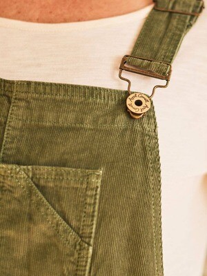 Cowgirl Corduroy Overall Green