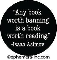 Magnet: "Any book worth banning, is a book worth
