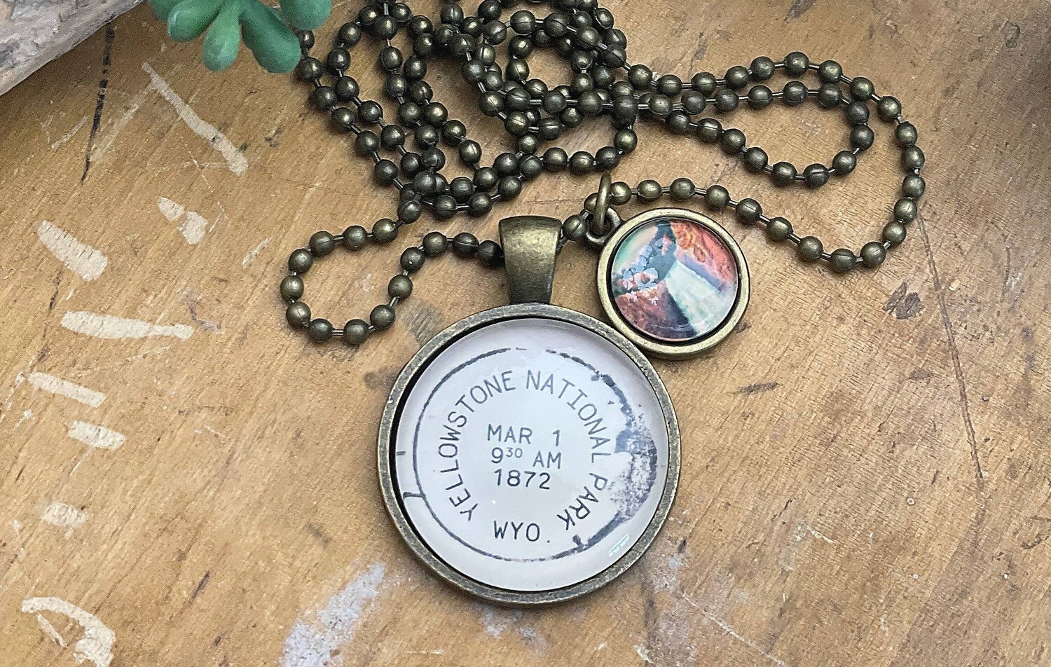 National Park Necklace - Yellowstone National Park