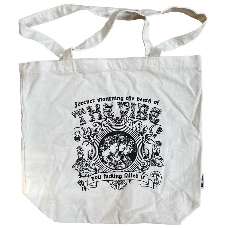 &quot;Mourning The Vibe&quot; tote bag