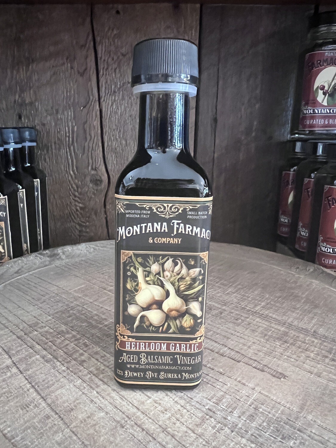 Montana Farmacy Heirloom Garlic Balsamic Vinegar 100ml