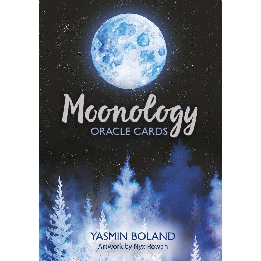Moonology Oracle Cards: A 44-Card Deck and Guidebook by Yasmin Boland