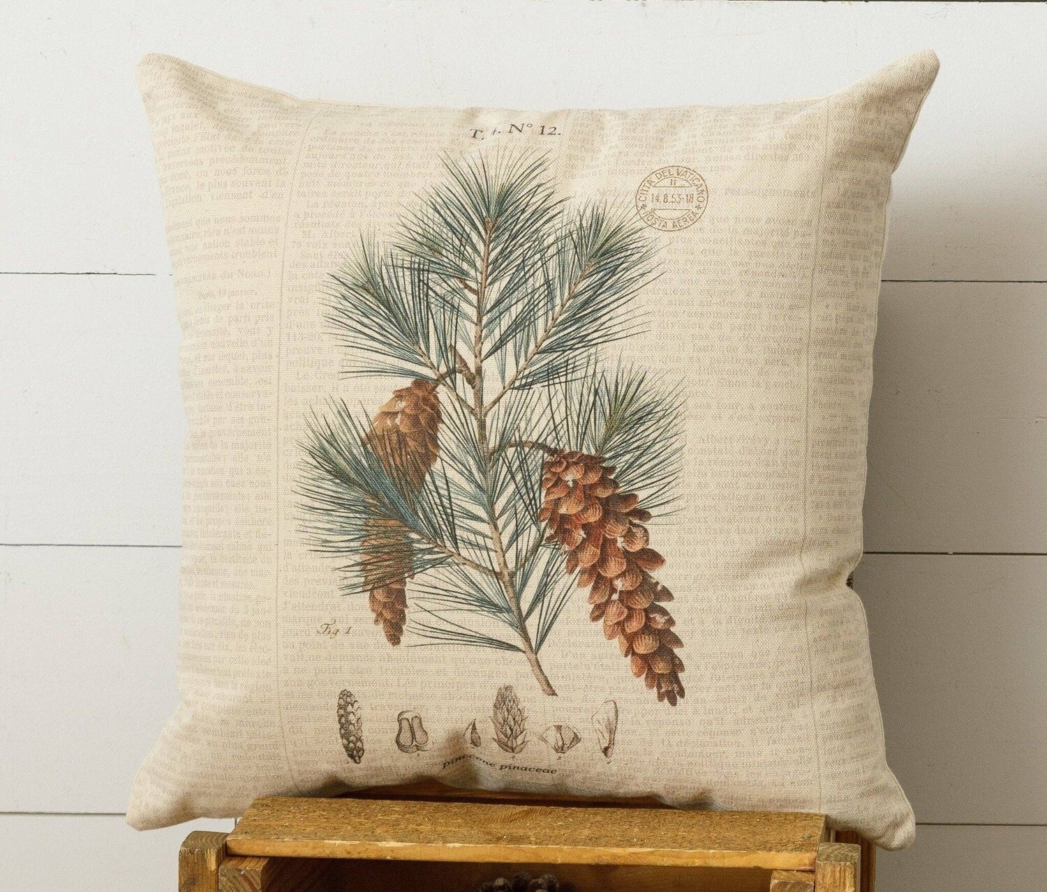 Pillow - Winter Botanical Style I (PC)
