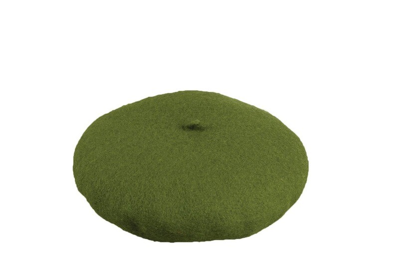 Chapati Beret Moss Green 7120 Hat