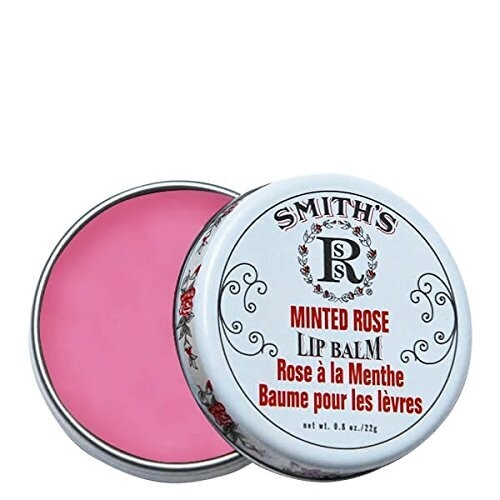 Smith&#39;s Salve - Minted Rose Lip Balm - 0.8oz Tin