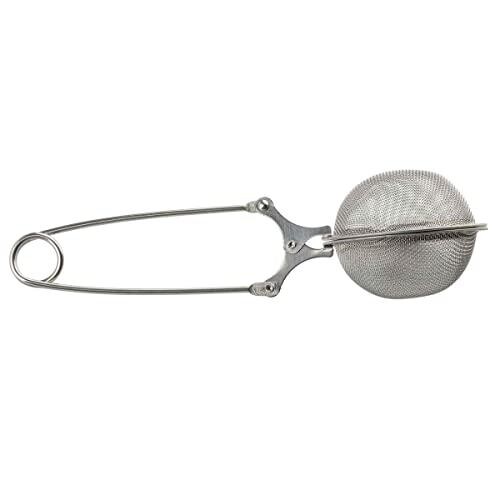 Tablecraft 10964 Tea Ball Infuser for Loose Tea Leaves, 6.25-inch Length