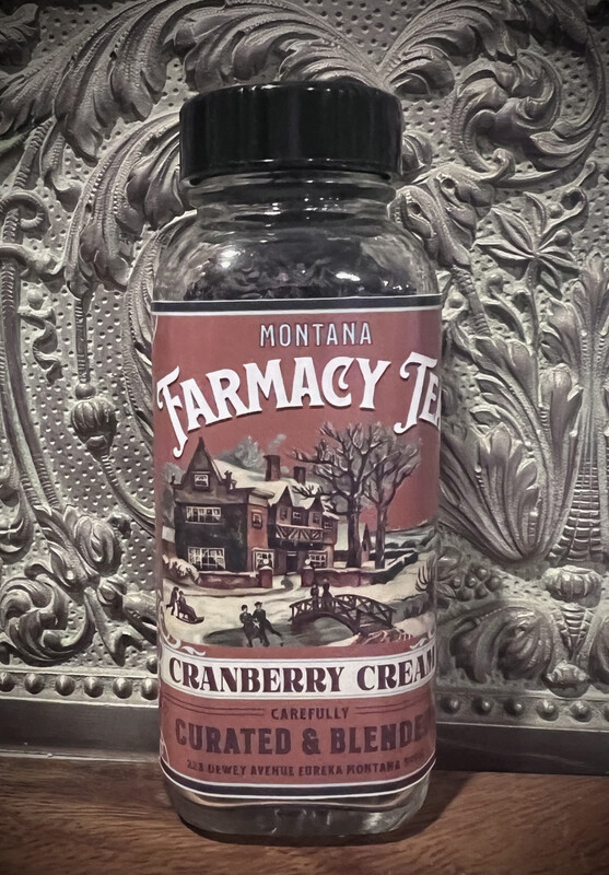 Cranberry and Cream Vintage Montana Farmacy Tea