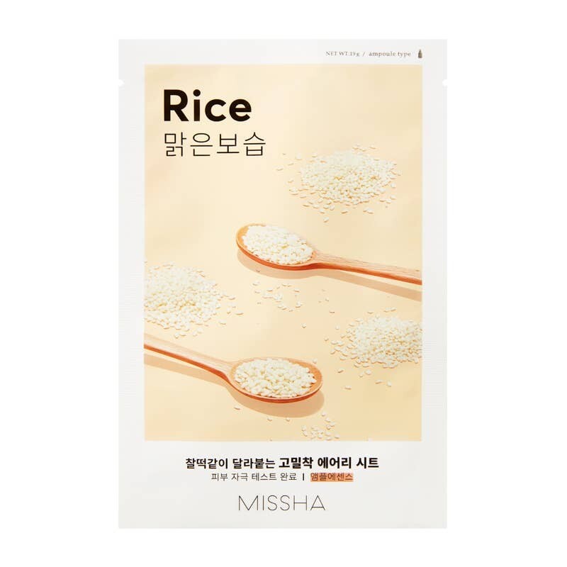 MISSHA Airy Fit Sheet Mask Rice: 1 EA