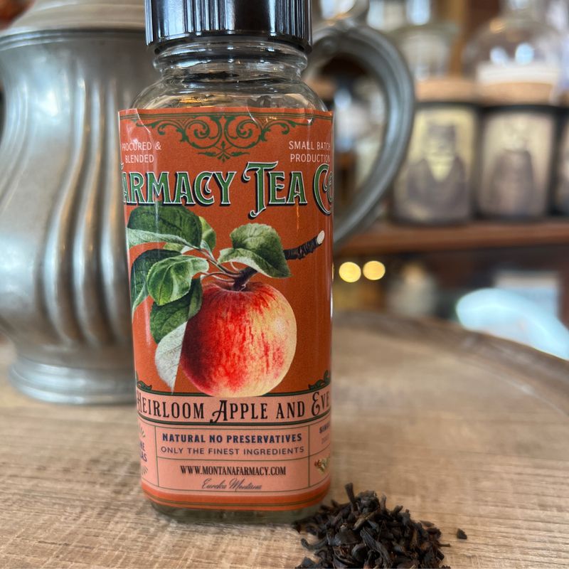 Heirloom Apple and Eve fall apples full bodied Tea