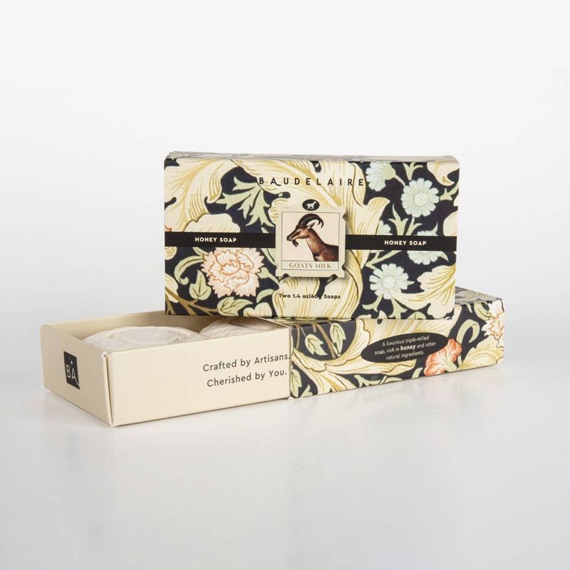 Goats Milk Honey Soap 1.4oz - Matchbox Duo