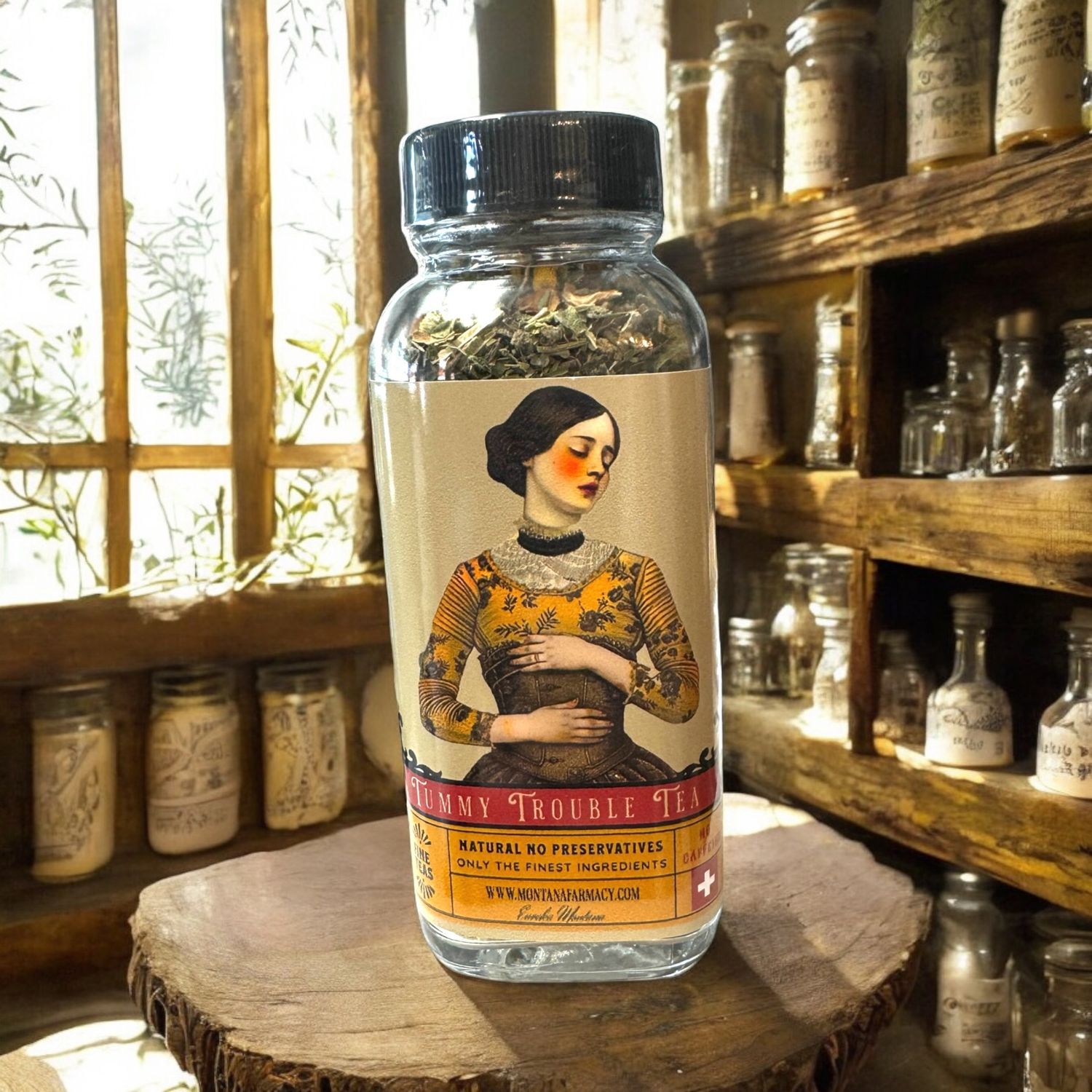 Old Fashioned Tummy Tea Victorian Remedy