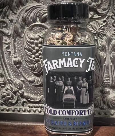 Cold Comfort Vintage Recipe Herbal Montana Farmacy Tea