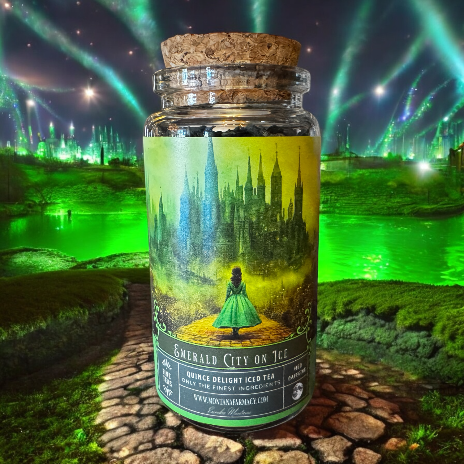 Emerald City on Ice Quince Green  Tea