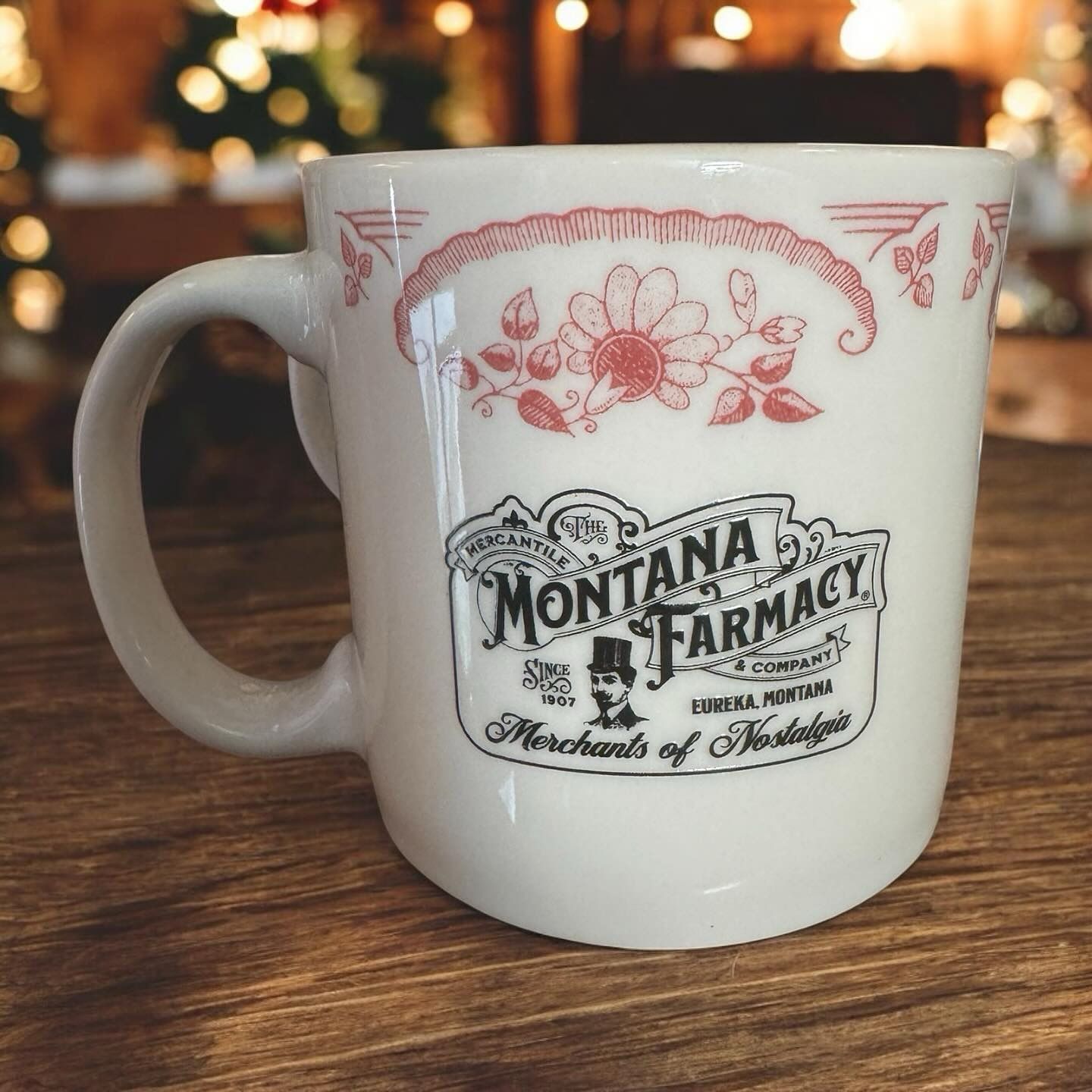 Homer Laughlin Farmacy Mug Victorian Rose