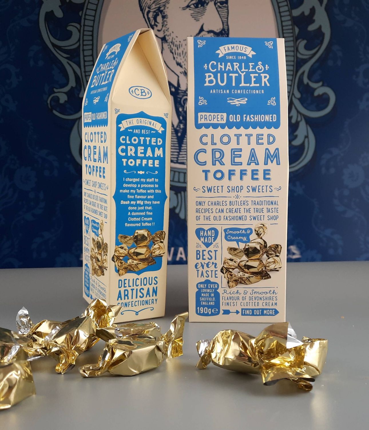 Charles Butler Clotted Cream Toffees 190g