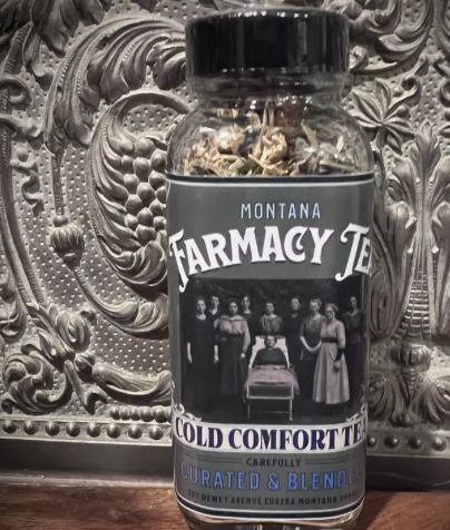 Cold Comfort Vintage Recipe Herbal Montana Farmacy Tea
