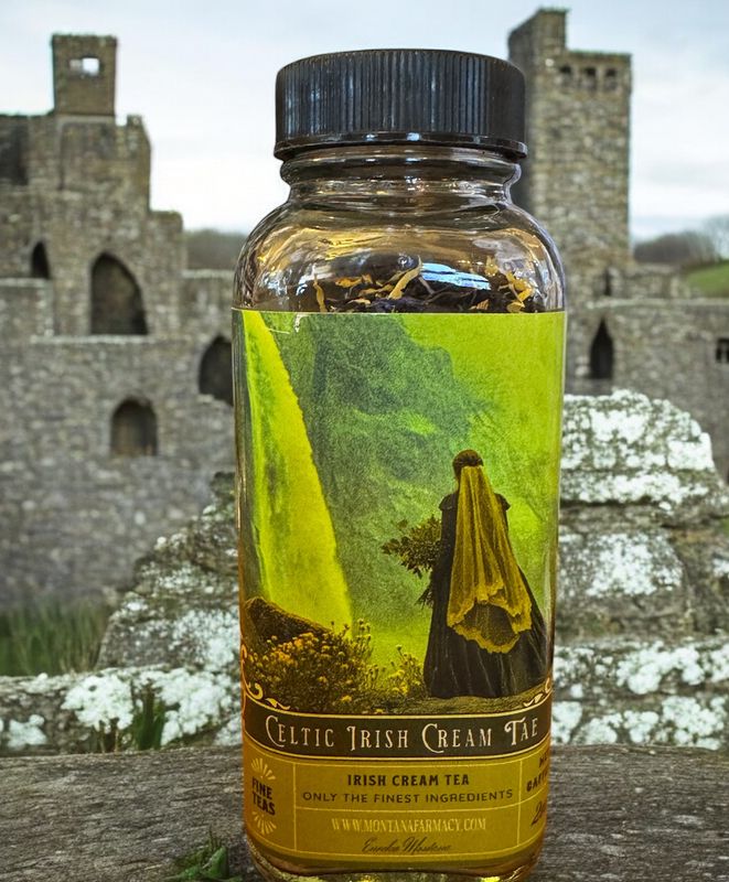 Celtic Wedding Irish Cream Tea in Glass Jar