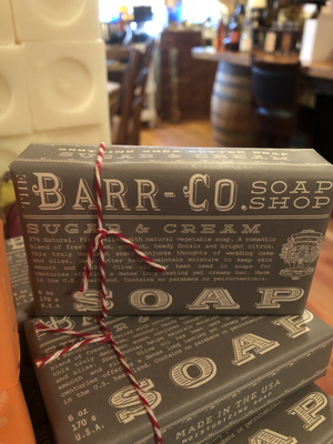 Barr-Co soap sugar & cream