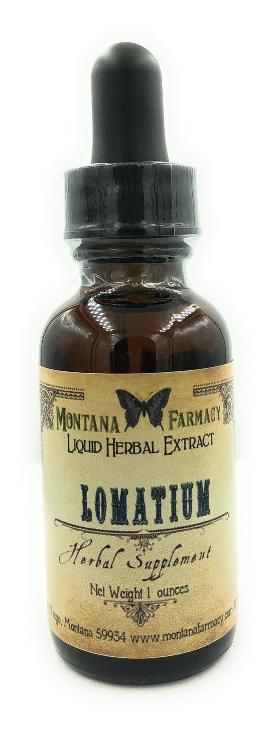 Lomatium Natural Extract Herbal Tincture