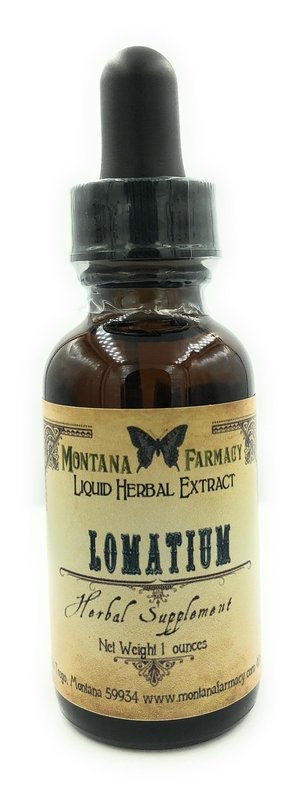 Lomatium Natural Extract Herbal Tincture